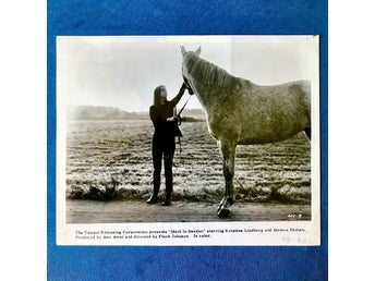 CHRISTINA LINDBERG - äkta foto fr inspelningen av MAID IN SWEDEN, fotat Nov ’69
