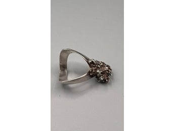 Handgjord silver ring