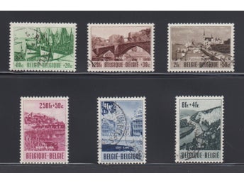 Belgien. M 967-972 stämplade kpl serie. TREVLIGT OBJEKT.