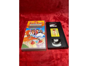 Piff & Puff - Räddningspatrullen; Brottsbekämparna, VHS! (Svensksåld)