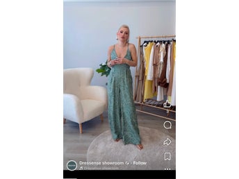 Grön jumpsuit