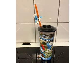 Smurfarna 2 Biomugg med Smurf figur SF
