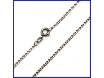 Halsband, 835 silver, pansarlänk (vikt 4,28g, längd 60,5cm)