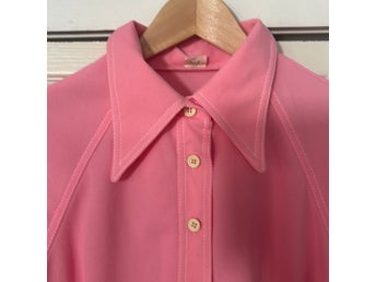 Retro vintage rosa klänning