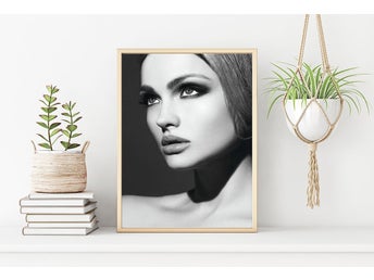 Fashion modell poster 50x70cm
