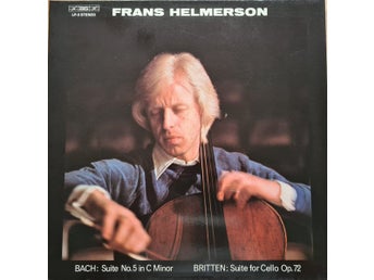 Frans Helmerson – Bach, Britten - LP