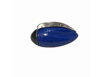 Antenn topper classic chrome blue
