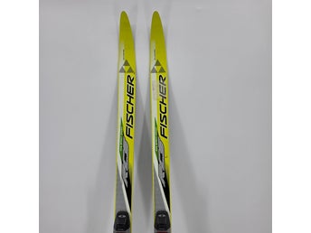 Fischer RCS Sprint Crown 120 cm längdskidor – Salomon SNS Profil Junior
