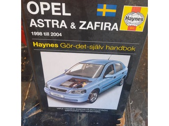 Haynes Opel Astra & Zafira 1998 till 2004 gör-det-själv handbok