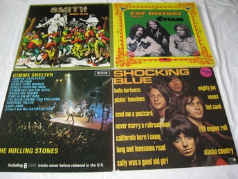 7 ST LP-SHOCKING BLUE-ROLLING STONES-CREAM-SMITH-BTO-WISHBONE ASH