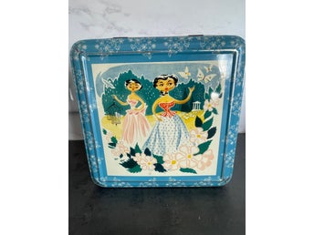 Plåtburk Luxus Kaffe 50-tal Betty Boop RETRO VINTAGE NOSTALGI