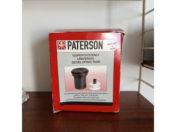 Paterson Super System 4 Universal Developing Tank för filmframkallning