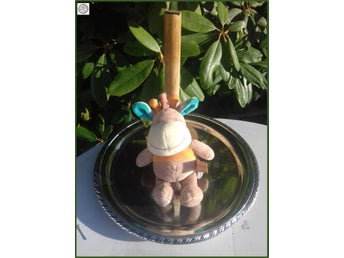 Flodhäst som skallra från Teddykompaniet Utmärkt skick