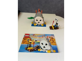 Lego 6248 Volcano Island vintage från 90-talet komplett med manual