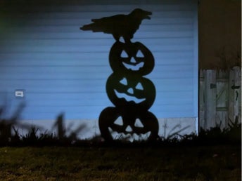 3D-printad Skuggspelare Pumpor & Kråka PETG