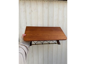 Retro telefonhylla / sängbord i Teak