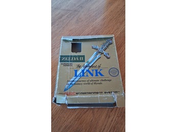 Zelda 2: The Adventure Of Link - NES - bara box, inget spel