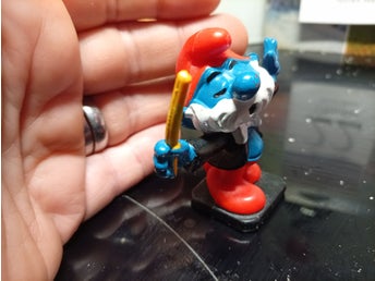Smurf Dirigentfigur från Bully