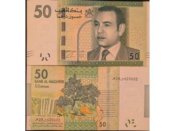 Marocko 50 Dirhams 2012