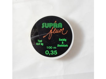 Supra Fluor 0,35 - 8 kg - 100m - Vintage Fiskelina