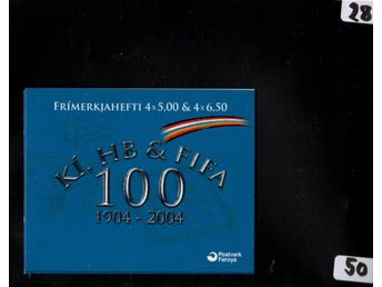 Färöarna H 28, Fifa fotboll, postfrisk