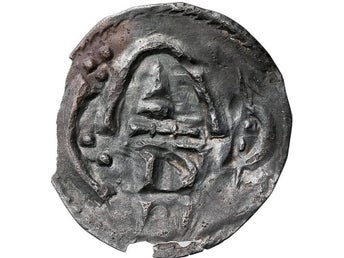Den tidiga vikingatiden och Gorm den gamle (cirka 935-958), Hedeby, Halvbrakteat