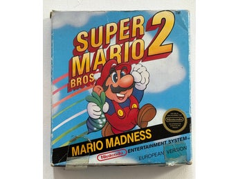 Super Mario Bros 2 - Nintendo NES - Europeisk version