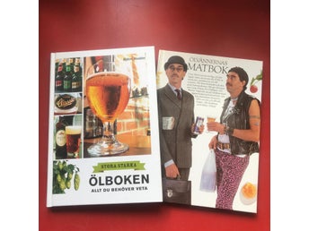 STORA STARKA ÖLBOKEN Björn Rodén + ÖLVÄNNERNAS MATBOK