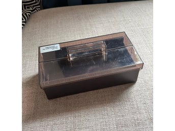 Esselte Cassette Box 12 – Vintage Kassettbandslåda / Förvaring (Philips)