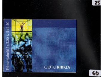 Färöarna H 25, Götu kyrka 2002, stämplad