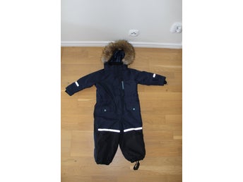 Kaxs mörkblå vinter overall, storlek 98
