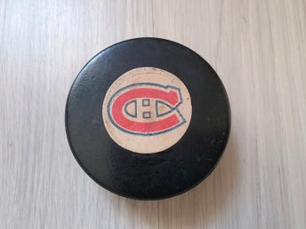 Ishockeypuck NHL Montreal Canadiens, mycket sällsynt puck