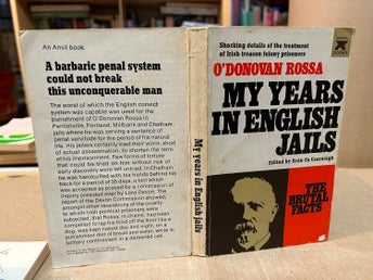 My Years in English Jails by O'Donovan Rossa, bok, Very Good plus, N