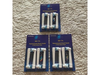 Tandborsthuvuden 12-pack för Oral-B tandborstar!