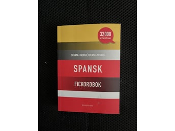 Spansk fickordbok.