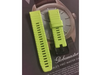Armband för Garmin klockor, 22 mm, grön, ny