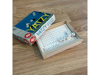 Klassiskt tärningsspel Yatzy spel No. 1242 Alga