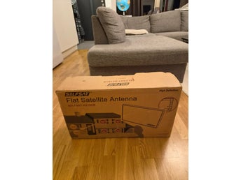 OÖPPNAD Selfsat H21SCR Platt Satellitantenn – Perfekt för husbil/balkong!