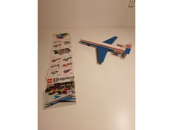 LEGO retro 687 Caravelle Plane från 1973