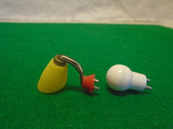 Lundby, två retro vägglampor