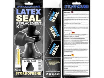 Stormsure Latex Ankle Seal REPAIR Kit Konformad Ankelmudd 2st Torrdräkt Våtdräkt