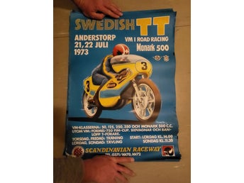 Poster Swedish TT Anderstorp 1973