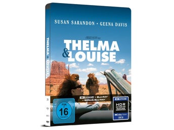 Thelma & Louise (1991 4K UHD Lmtd STEELBOOK) Susan Sarandon, Geena Davis (3-disc