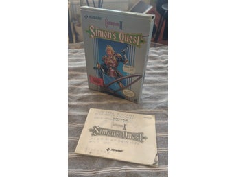 Castlevania II Simon's Quest NES, endast box