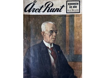 Året runt 46 1950 Gustaf V död, Öjebyn, Gunnar Rügheimer, Gensy Lundberg