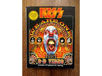 KISS - Psycho Circus 3-D Video VHS med 