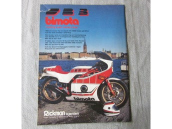 Bimota SB3 1983 Reklam annons
