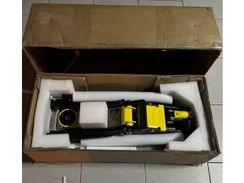 2,5-tons hydraulisk domkraft med enkolvslyftpump, lågprofils pneumatisk domkraft