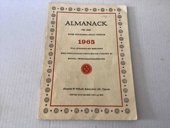 1965 Almanacka #A