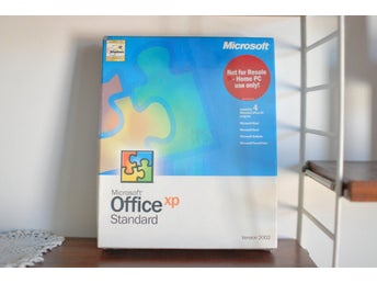 *Nytt och inplastat* Microsoft Office XP Standard Version 2002